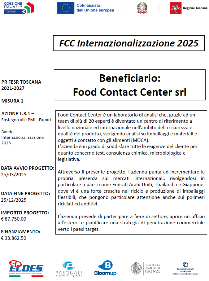 FCC internazionalizzazione 2023